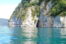 Grotte cahée Roc de Cher Talloires
